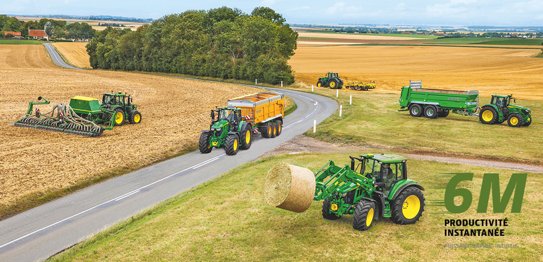 nouvelle gamme 6M John DEERE